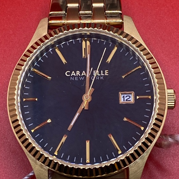 Bulova Caravelle New York Men’s Dress Watch NIB - Picture 7 of 11